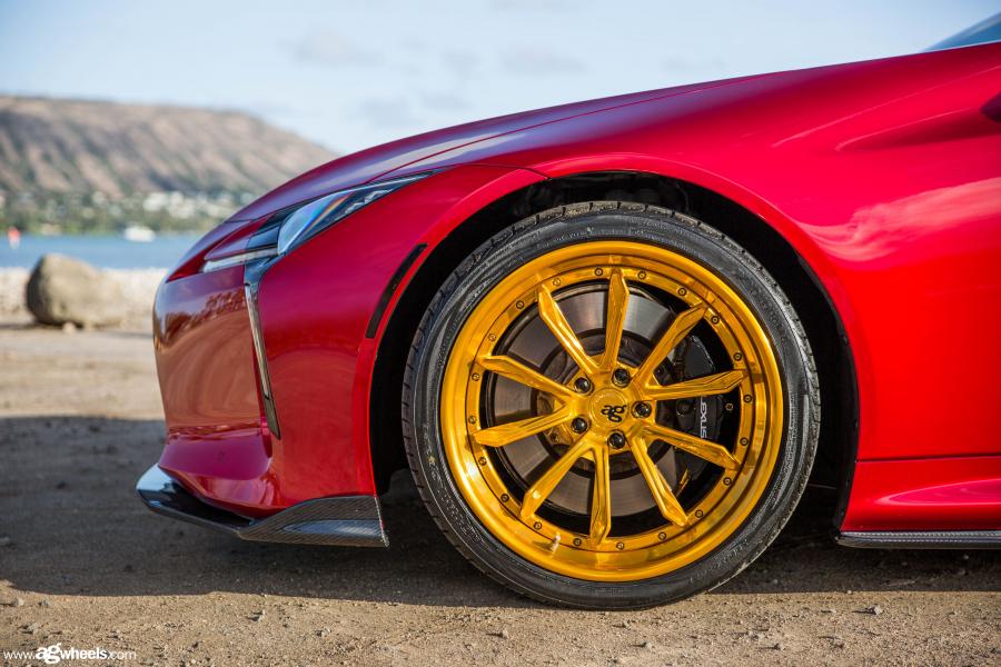 Колеса Lexus LC500 on Avant Garde Wheels (SR7) 2018 года  (фото 5 из 5)